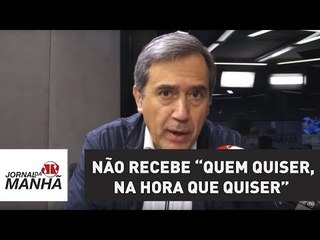 Temer deveria saber que não recebe “quem quiser, na hora que quiser” | Marco Antonio Villa