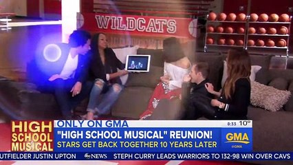 High School Musical Stars Reunite 10th Anniversary  on GMA