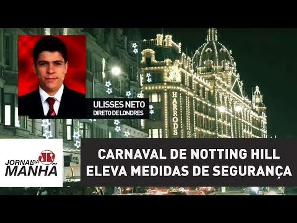Carnaval de Notting Hill leva Londres a adotar medidas de segurança para evitar ataques