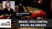 Ao votar contra Israel na Unesco, Brasil também votou contra o seu povo | Joice Hasselmann