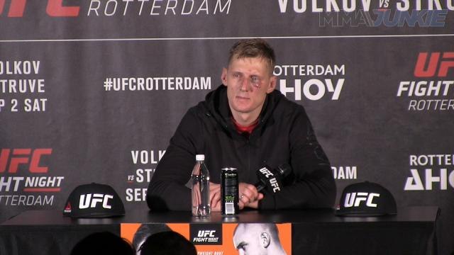 Alexander Volkov full post-fight press conference at UFC Fight Night 115