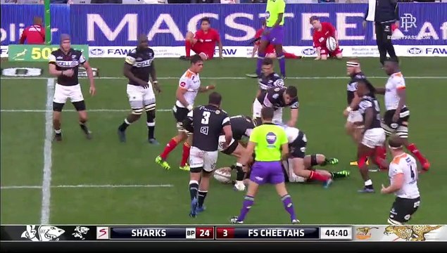 Sharks - Cheetahs - 2nd Half - Currie Cup 2017