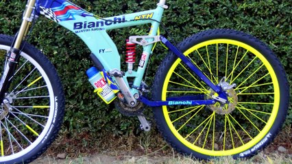 IN ACTION BIANCHI DOWNHILL MARTINI RACING NTH FY 620 BOX ALLOY