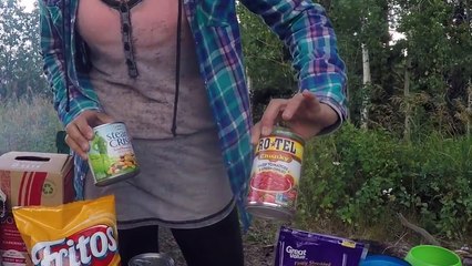 Campfire Cooking: Frito Pie