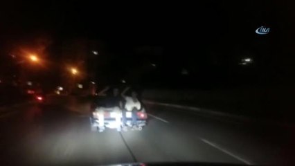 Bagajın İçinde Tehlikeli Yolculuk Kamerada