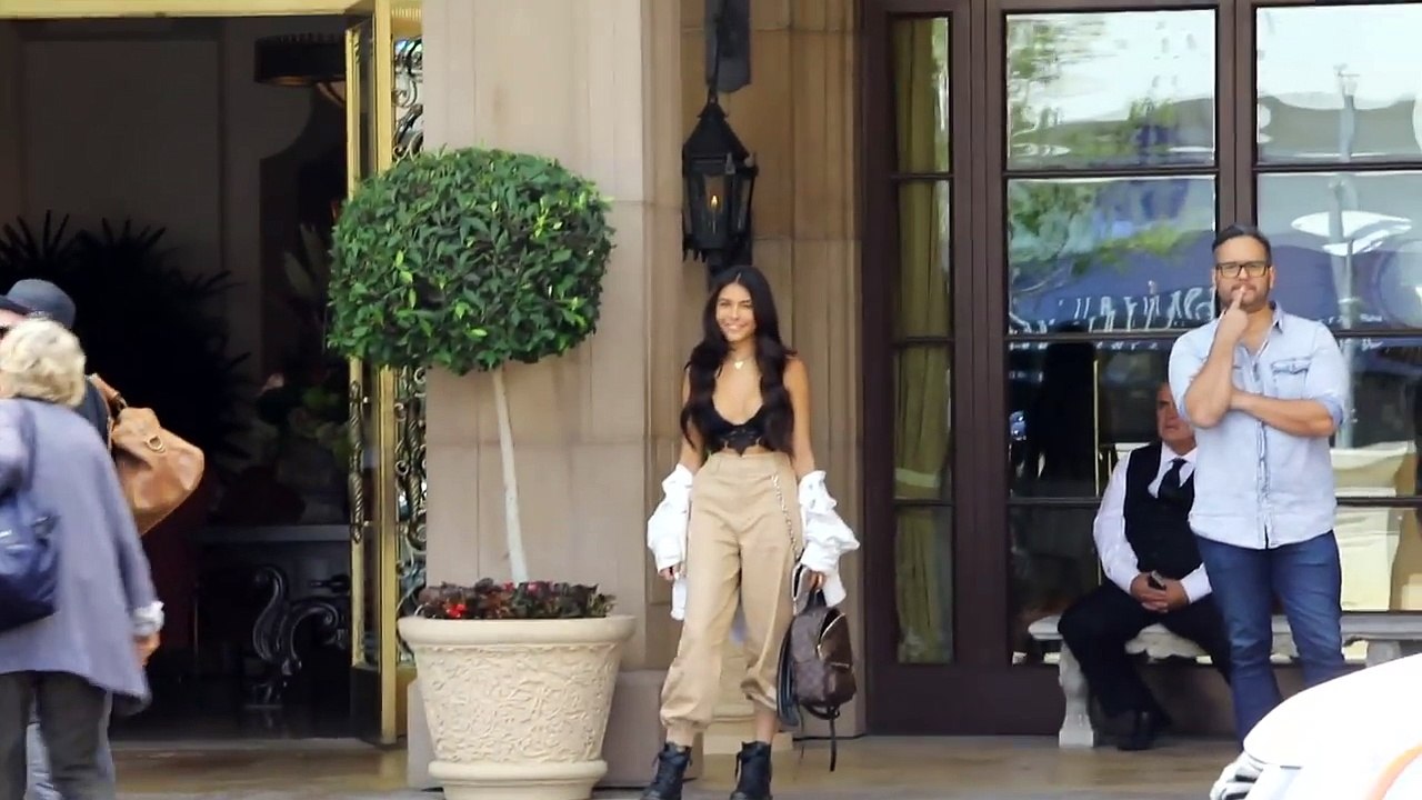 Madison Beer All Smiles About Dating Brooklyn Beckham While Visiting Justin Bieber