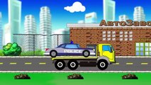 Historia mamá Policía coches de policía de la historia de la policía persiguiendo a los criminales