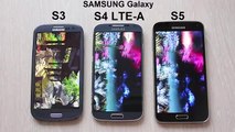 Référence démarrage bateau bord bord galaxie tester contre Samsung s5 s4 s6 lte-a AnTuTu