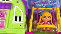 Pinypon Little Doll House with Apple Tree Playset - Famosa Dollhouses - Toy Unboxing and P