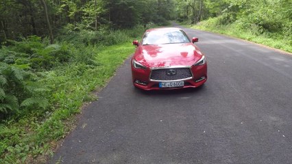 Essai Infini Q60S 3.0t de 405 ch Sport Tech