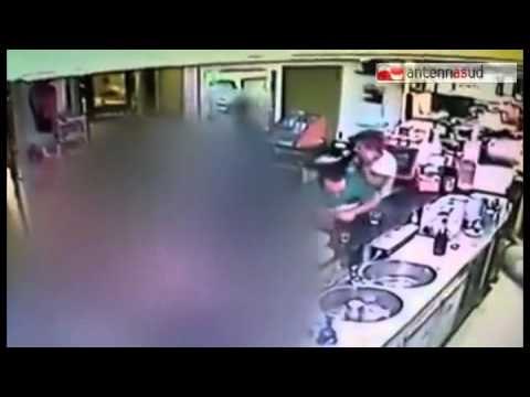 TG 15.09.14 Rissa in bar del Salento, feritore incastrato dalle telecamere