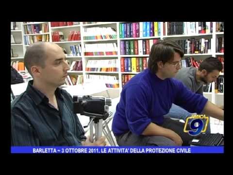 Barletta | 3 Ottobre 2011, le attività della protezione civile