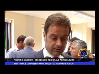 Bari | INAIL E CIA presentano il progetto "Sicuragri Puglia"