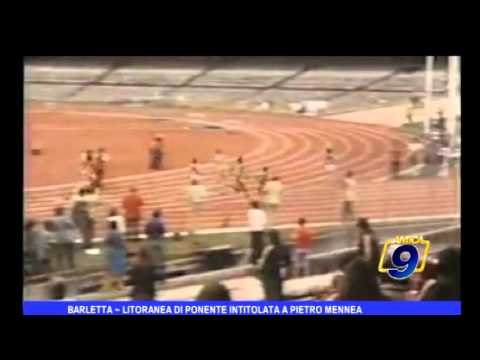 Barletta Litoranea di Ponente intitolata a Pietro Mennea