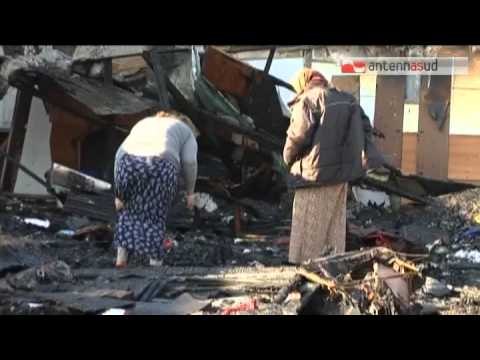 TG 03.11.14 Incendio al campo di Japigia, appello dei rom al sindaco Decaro