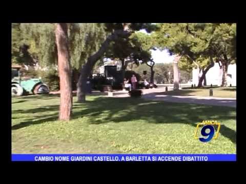 Cambio nome Giardini Castello, a Barletta si accende dibattito