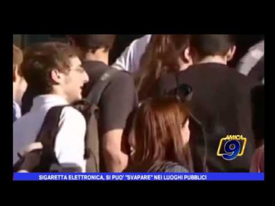 Sigaretta elettronica, si può "svapare" nei luoghi pubblici