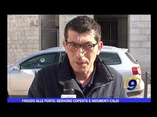 Freddo alle porte: servono coperte e indumenti caldi