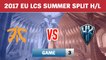 Highlights: FNC vs H2K Game 3 | Fnatic vs H2K | 2017 EU LCS Summer - Third Place Match