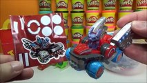 Giant SKYLANDERS SUPERCHARGERS Play-Doh Surprise Egg with McDonalds Happy Meal Figures &