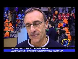 Legadue Silver   Una BNB "incerottata" vince col Matera