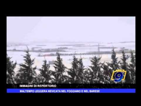 Maltempo | Leggera nevicata nel foggiano e nel barese