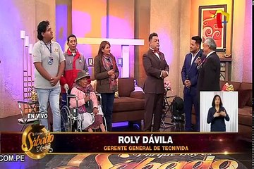 Juan Gabriel Peruano deleitó con su voz en Porque Hoy es Sábado con Andrés