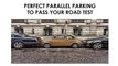 HOW TO DO PERFECT PARALLEL PARKING IN THE DMV DRIVING TEST LERN IN MIND