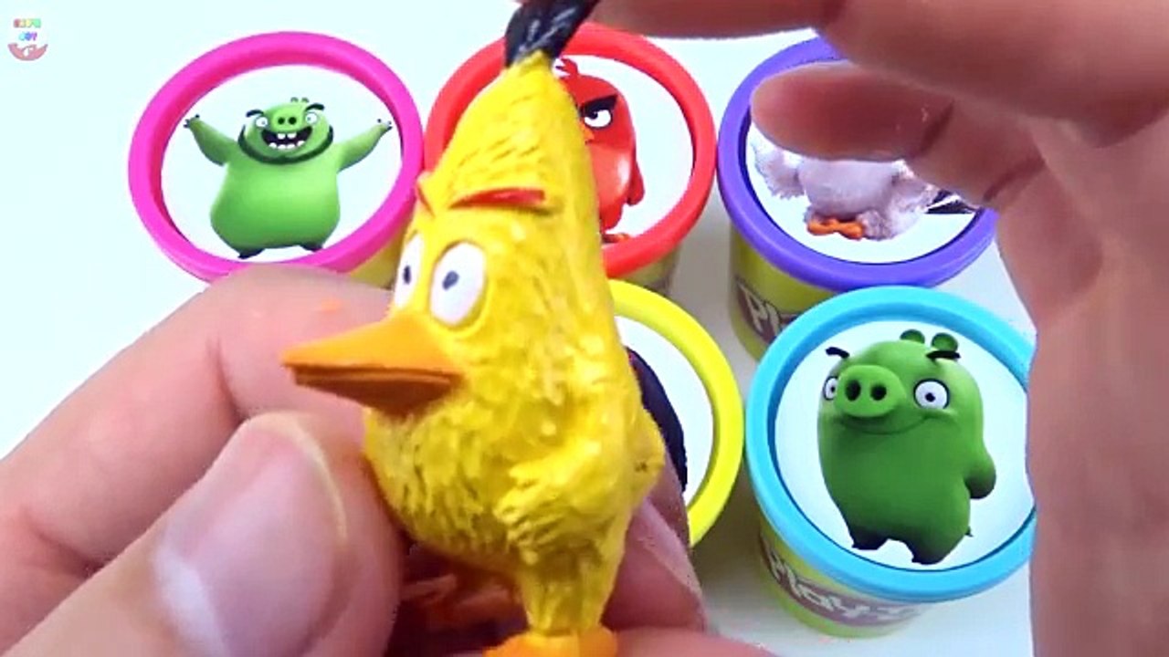 Сups Stacking Surprise Play Doh Clay Toys Collection Learn Colors Rainbow for kids