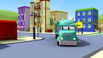 Carl the Super Truck transforms into a Submarine to help the Little Pink Car in Car City _ Cartoons ,animated cartoons Movies comedy action tv series 2018