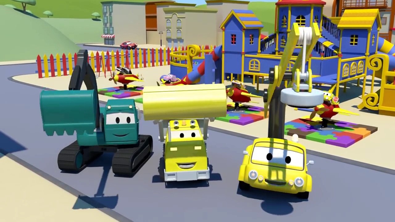Compilation of Tom the Tow Truck, Construction Squad, Carl the Super Truck and all their friends   ,animated cartoons Movies comedy action tv series 2018