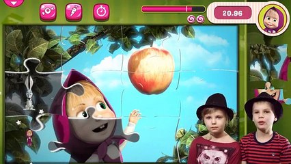 ДЛЯ ФУРШЕТА пазлы маша и медведь ipad обзор 2370