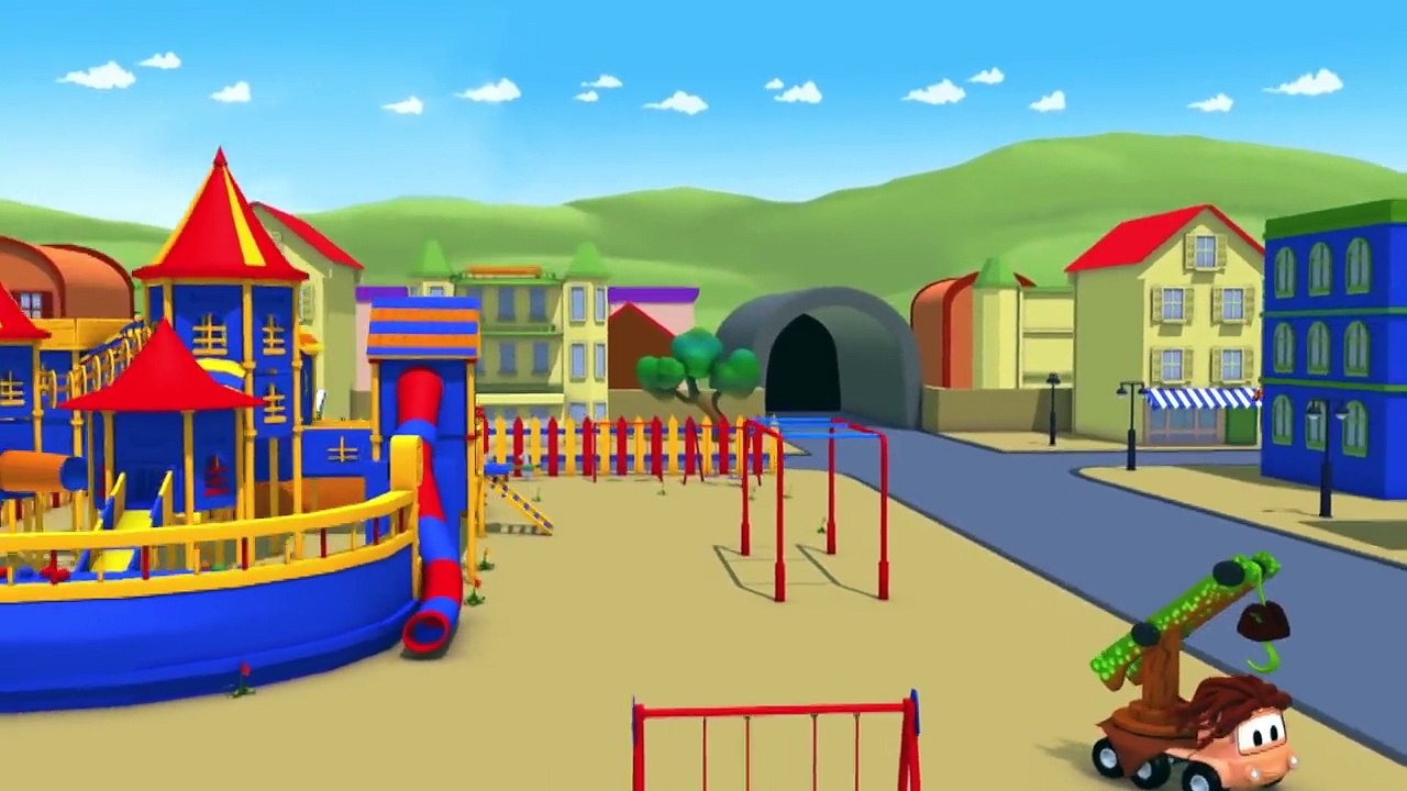 Tom the Tow Truck's Paint Shop - Baby Charlie the Crane is Tarzan _ Cars & Trucks Cartoons for Kids ,animated cartoons Movies comedy action tv series 2018