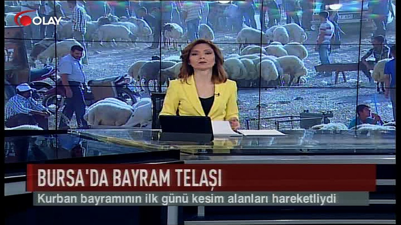 Bursa'da bayram telaşı (Haber 01 09 2017)