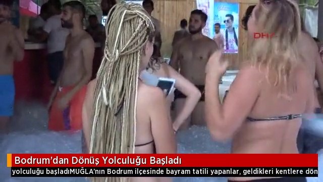 Bodrum'dan Dönüş Yolculuğu Başladı