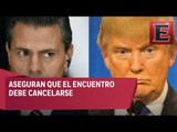 Diputados reaccionan ante encuentro de EPN y Trump