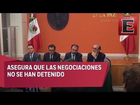 Videgaray ofrece conferencia de prensa sobre las negociaciones con EU