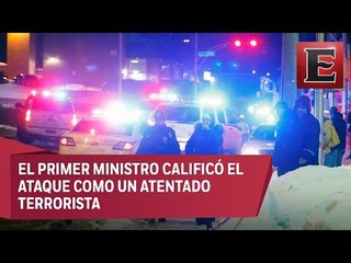 Atentado en mezquita de Quebec deja seis muertos y ocho heridos