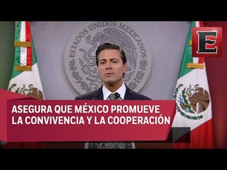 Mensaje de EPN sobre las políticas impuestas por Donald Trump