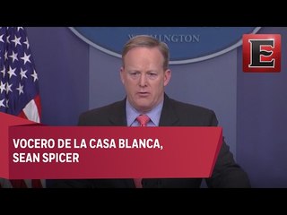 Conferencia de prensa del Vocero de la Casa Blanca, Sean Spicer,
