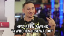 Max Holloway takes funny shot at Jose Aldo as they prep for UFC 212 | @TheBuzzer | UFC ON FOX