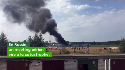 Russie : deux morts dans un accident d'avion lors d'un meeting aérien