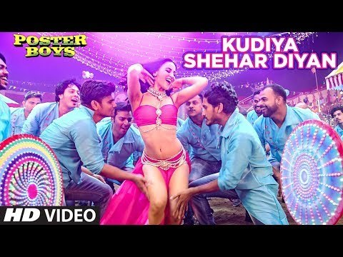 Kudiya Shehar Diyan Video Song - Elli AvrRam , Sunny Deol , Bobby Deol , Shreyas Talpade - Poster Boys 2017 ( GCMovies )