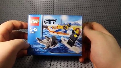 Ciudad una visión general de un conjunto de LEGO 60011 rescate surfista surfista