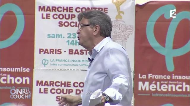 ONPC : Laurent Ruquier tacle Jean-Luc Mélenchon