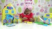 Cerdo juguete en Peppa Pig Peppa de cocineros de juego sorprenden cerdo Peppa Peppa de Rusia en 2016