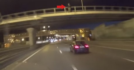 Biker Talks Suicidal Man Off Ledge With A Ride on His Motorcycle