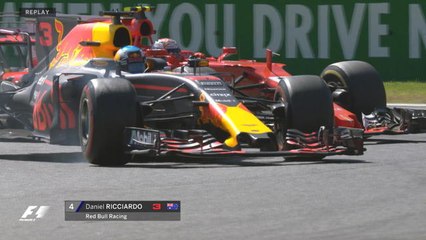 Grand Prix d'Italie - La magnifique manoeuvre de Daniel Ricciardo sur Kimi Räikkönen