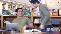 Impresionante pedos en en Biblioteca broma el