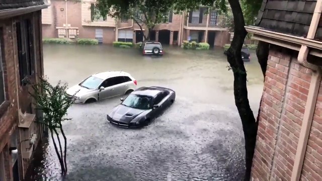 Une femme enceinte sauvée par Hélicoptère lors de l'ouragan Harvey à Houston !